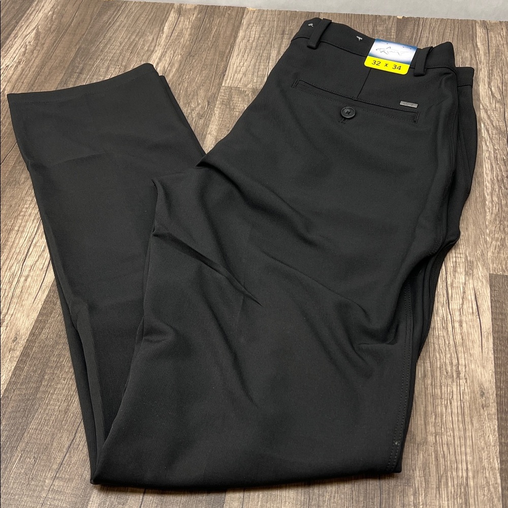 NWT Greg Norman Men’s 5 Pocket Black Pant Size 32x34